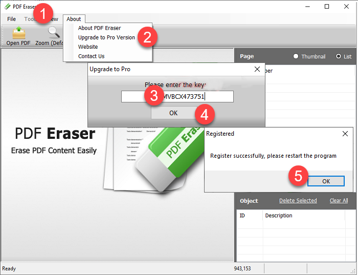 PDF Eraser Pro Upgrade